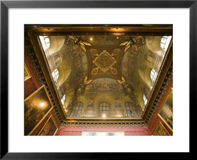 Ceiling Detail In A Room Of The Palace Of Versailles, Paris, France by Jim Zuckerman Pricing Limited Edition Print image