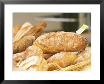 Loaf Of Bread In Bakery, Le Brusc, Var, Cote D'azur, France by Per Karlsson Pricing Limited Edition Print image
