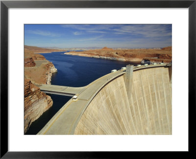 Glen Canyon Dam, Lake Powell, Near Page, Arizona, Usa by Gavin Hellier Pricing Limited Edition Print image