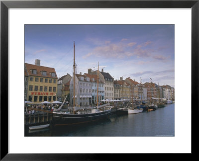 Nyhavn, Copenhagen, Denmark, Scandinavia, Europe by Charles Bowman Pricing Limited Edition Print image