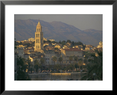 Town Skyline, Split, Croatia, Europe by Charles Bowman Pricing Limited Edition Print image