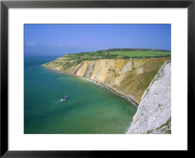 Alum Bay, Isle Of Wight, England by Roy Rainford Pricing Limited Edition Print image