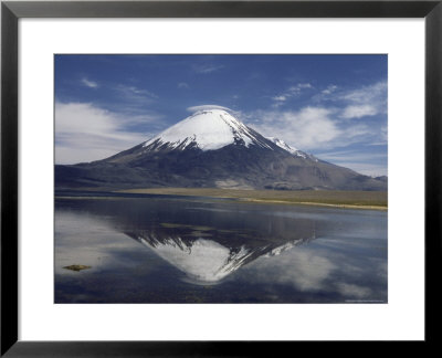 Volcano Of Parinacola, Parque Nacional De Lauca, Chile by Anthony Waltham Pricing Limited Edition Print image