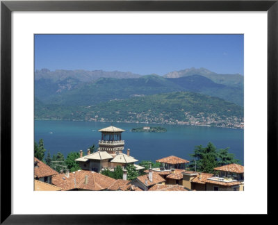 View From Stresa, Lake Maggiore, Italian Lakes, Piemonte (Piedmont), Italy, Europe by Sergio Pitamitz Pricing Limited Edition Print image