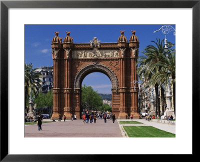 Arc De Triomf By The Modernist, Josep Vilaseca I Casanoves, Barcelona, Catalonia, Spain by Marco Simoni Pricing Limited Edition Print image