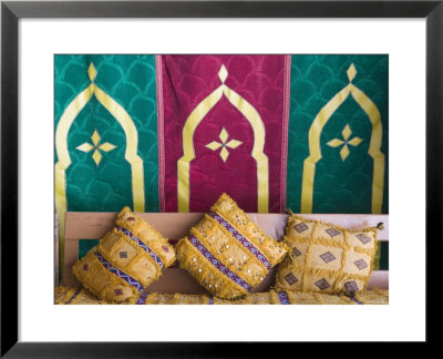 Moroccan Dinner Tent, Hotel Ksar Tinsouline, Zagora, Draa Valley, Morocco by Walter Bibikow Pricing Limited Edition Print image