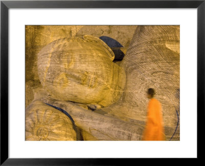 Buddha Statue, Gal Vihara, Polonnaruwa, Sri Lanka by Gavin Hellier Pricing Limited Edition Print image