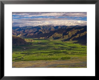 Panorama From Ganden Monastery, Tagtse County, Tibet by Michele Falzone Pricing Limited Edition Print image