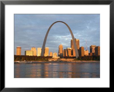 Old Courthouse And Gateway Arch, St. Louis, Missouri, Usa by Walter Bibikow Pricing Limited Edition Print image