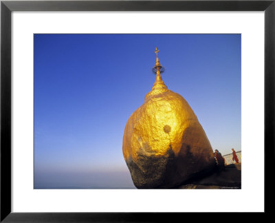 Golden Rock, Kyaiktiyo, Burma by Peter Adams Pricing Limited Edition Print image