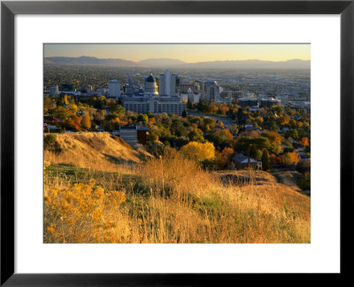 Salt Lake Valley In Autumn, Salt Lake City, Utah by Scott T. Smith Pricing Limited Edition Print image