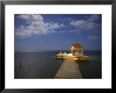 Pier, Caye Caulker, Belize by Russell Young Pricing Limited Edition Print image