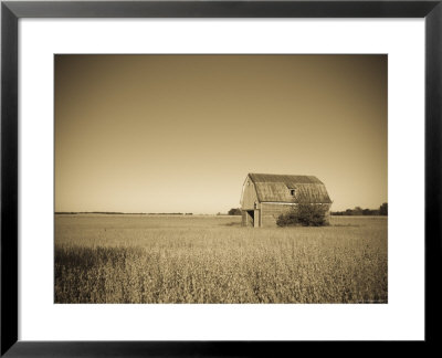 Usa, Illinois, Old Route 66, Odell, Barn by Alan Copson Pricing Limited Edition Print image