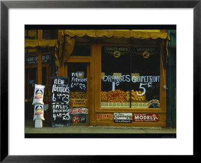 The Grand Grocery Company, Lincoln, Nebraska by John Vachon Pricing Limited Edition Print image