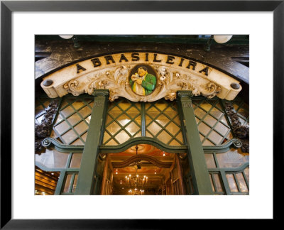 Cafe Brasileira, Chiado, Lisbon, Portugal by Greg Elms Pricing Limited Edition Print image