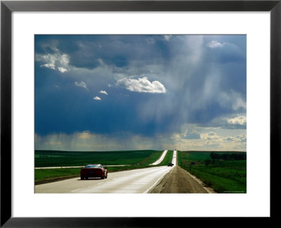 Prairie Thunderstorm Over Interstate 90 Between Sioux Falls And Rapid City, Murdo, South Dakota by Richard Cummins Pricing Limited Edition Print image