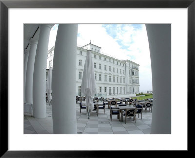 G8 Summit, Haus Mecklenburg Of The Kempinski Grand Hotel, Germany by Frank Hormann Pricing Limited Edition Print image