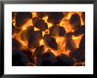 Coals On A Campfire Grill At The 4-H Photo Camp At Halsey, Ne by Joel Sartore Pricing Limited Edition Print image