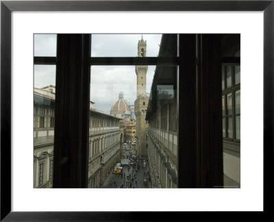 Piazza Della Signoria, Uffizi Gallery, Florence, Italy by Brimberg & Coulson Pricing Limited Edition Print image