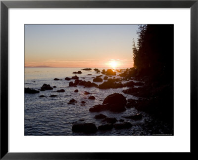 Sunset On The Pacific Northwest Coast Of Vancouver Island by Taylor S. Kennedy Pricing Limited Edition Print image