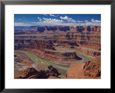 Green-Hued Colorado River Running Through Canyons In Colorado River, Utah by Mike Theiss Pricing Limited Edition Print image