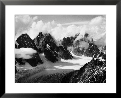 Mountain Peaks Covered In Snow by Dmitri Kessel Pricing Limited Edition Print image