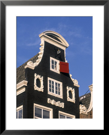Gable Of Canal House, Amsterdam, Holland by Jon Arnold Pricing Limited Edition Print image