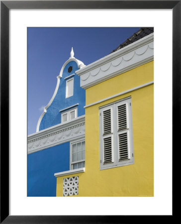 Port Building, Scharloo, Willemstad, Curacao, Netherlands Antilles, Caribbean by Walter Bibikow Pricing Limited Edition Print image