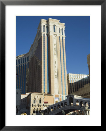 Venetian Hotel On The Strip, Las Vegas, Nevada, Usa by Robert Harding Pricing Limited Edition Print image