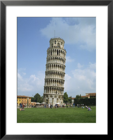 Leaning Tower Of Pisa, Unesco World Heritage Site, Pisa, Tuscany, Italy, Europe by Harding Robert Pricing Limited Edition Print image