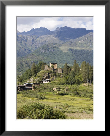 Drukgyel Dzong, Drukgyel Village, Bhutan by Angelo Cavalli Pricing Limited Edition Print image