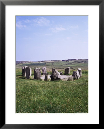 Drombeg Prehistoric Stone Circle, County Cork, Munster, Eire (Republic Of Ireland) by Michael Jenner Pricing Limited Edition Print image