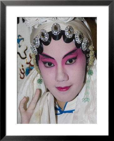 Taipei Eye, Chinese Theatre, Cultural Dance Performance, Taipei City, Taiwan by Christian Kober Pricing Limited Edition Print image