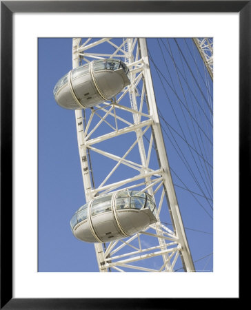 London Eye Ferris Wheel, London, England by Inger Hogstrom Pricing Limited Edition Print image