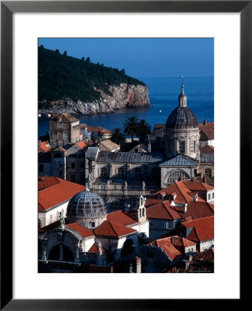 Dalmation Coast On The Adriatic Sea, Medieval Walled City Of Dubrovnik, Serbia by Russell Gordon Pricing Limited Edition Print image