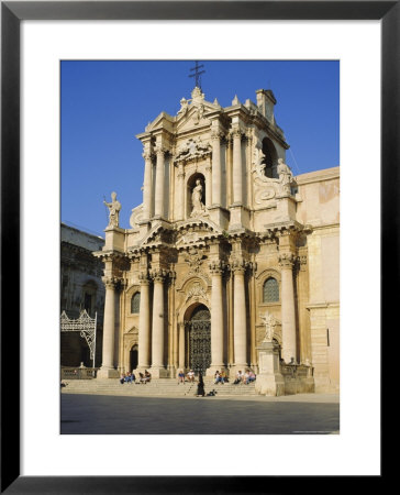 Ortygia Cathedral, Siracusa, Sicily, Italy by Richard Ashworth Pricing Limited Edition Print image