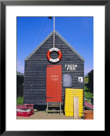 Fisherman's Hut, Southwold, Suffolk, England, Uk by Fraser Hall Pricing Limited Edition Print image