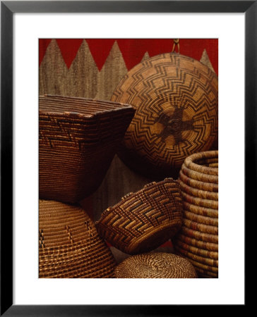 Northwest Native American Tribe Baskets, Collected By Edward Curtis, Seattle, Washington by Lynn Johnson Pricing Limited Edition Print image