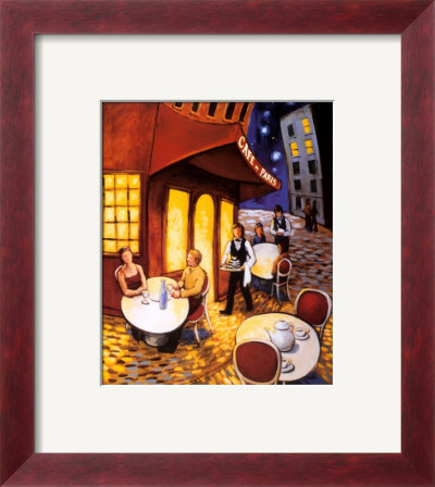Cafe De Paris by David Marrocco Pricing Limited Edition Print image