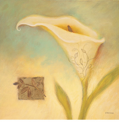 Embossed Lily by Edward Raymes Pricing Limited Edition Print image
