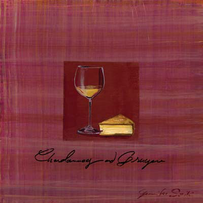 Wine And Cheese Iv by Jennifer Sosik Pricing Limited Edition Print image
