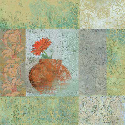 Fleur Orange I by Pierre Fortin Pricing Limited Edition Print image