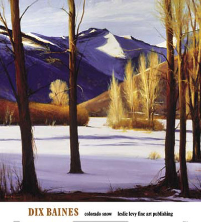 Colorado Snow by Dix Baines Pricing Limited Edition Print image