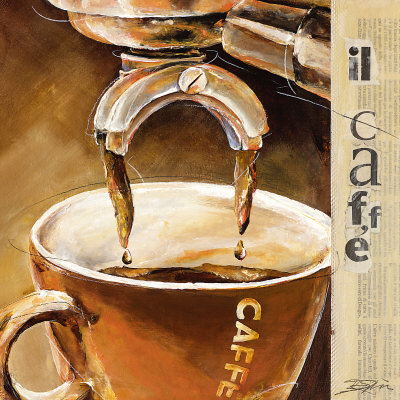 Pausa Caffe by Elizabeth Espin Pricing Limited Edition Print image