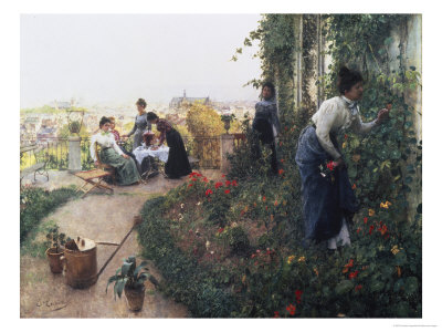 Summer Afternoon by Evariste Carpentier Pricing Limited Edition Print image