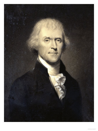 Thomas Jefferson, C.1801 by Rembrandt Peale Pricing Limited Edition Print image