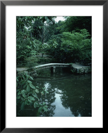 Old Stone Bridge In Garden by Ted Thai Pricing Limited Edition Print image