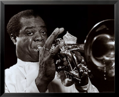 Louis Armstrong by William P. Gottlieb Pricing Limited Edition Print image