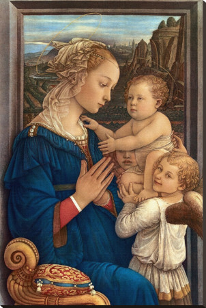 Adorazione, C.1406-1469 by Fra Filippo Lippi Pricing Limited Edition Print image