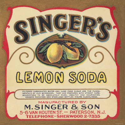 Lemon Soda by Elizabeth Garrett Pricing Limited Edition Print image